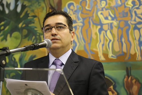 O presidente do TCE mineiro, conselheiro Cláudio Terrão (Foto: Thiago Rios)